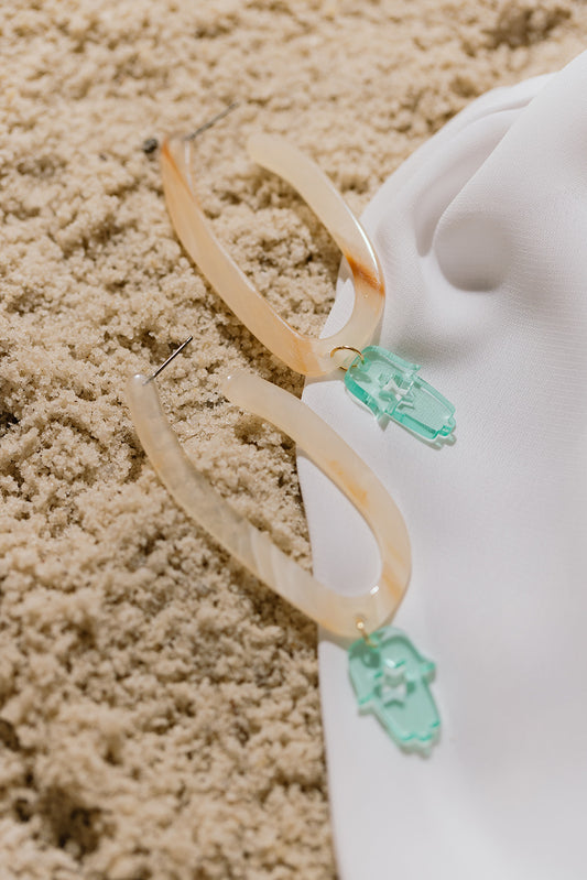 Efrat Hamsa Earrings