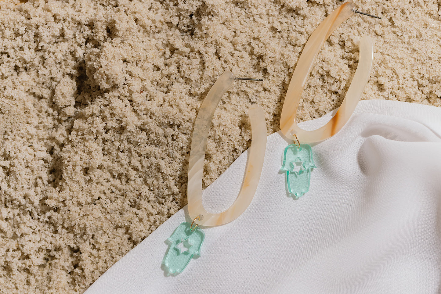 Efrat Hamsa Earrings