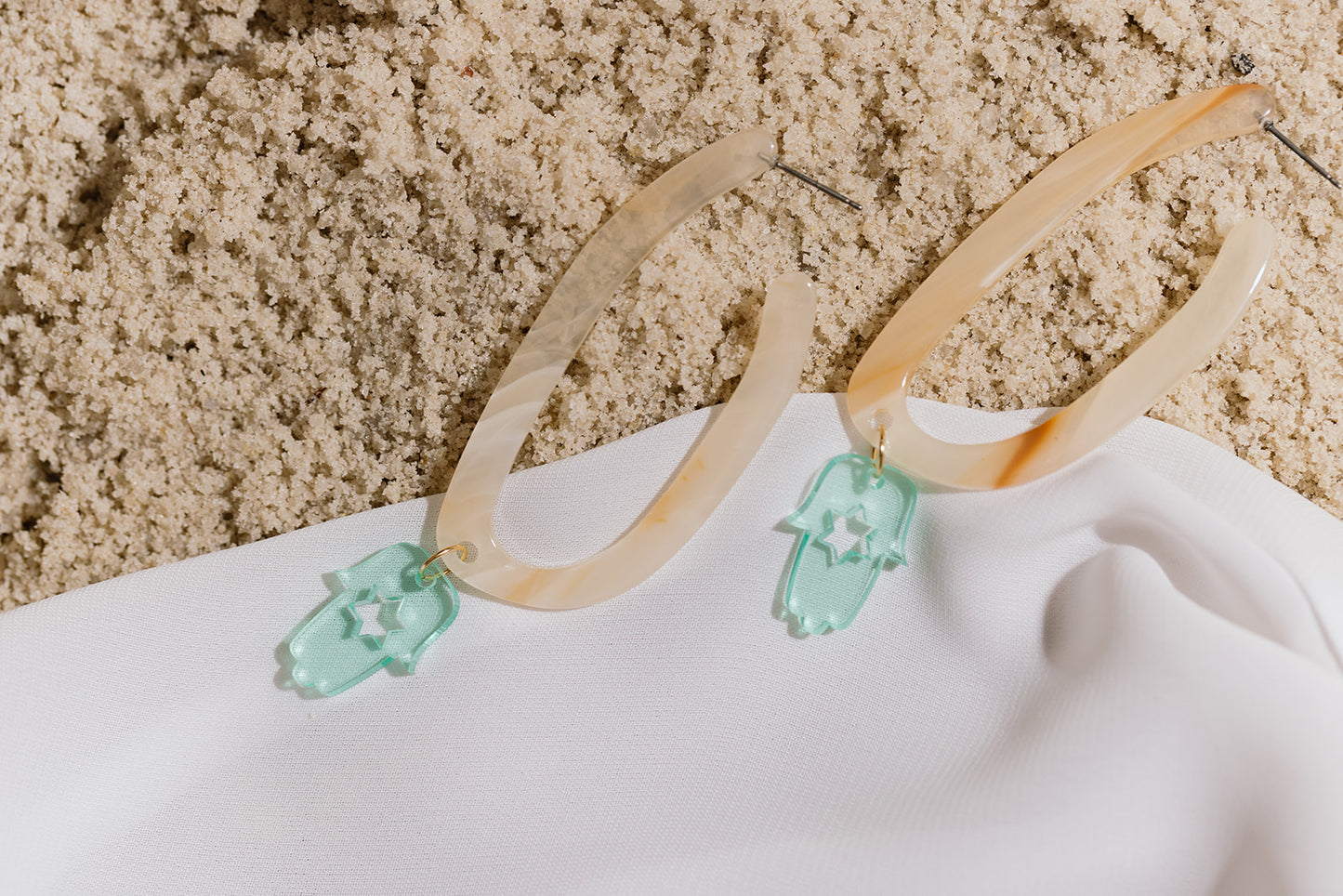 Efrat Hamsa Earrings