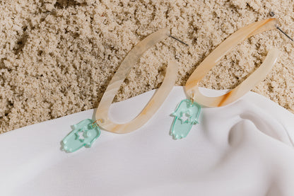Efrat Hamsa Earrings