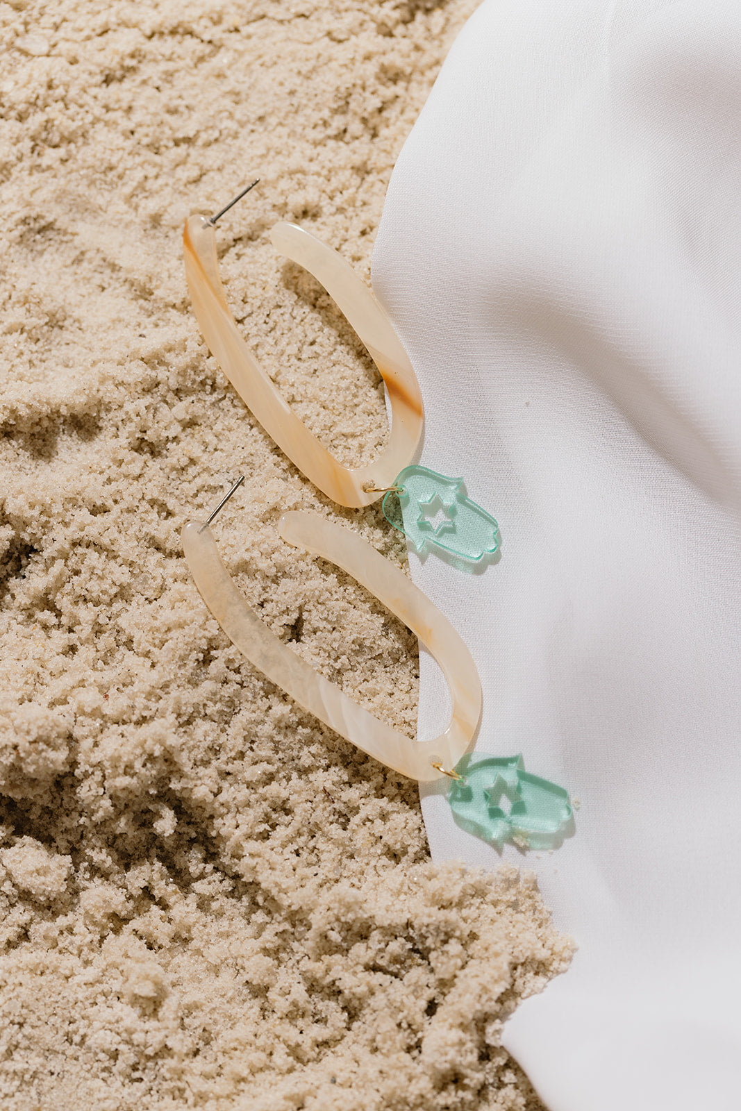 Efrat Hamsa Earrings