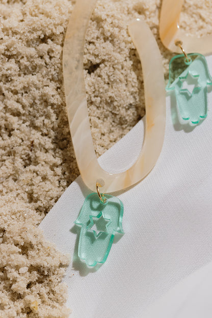 Efrat Hamsa Earrings