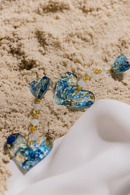 Ahuva Heart Earrings