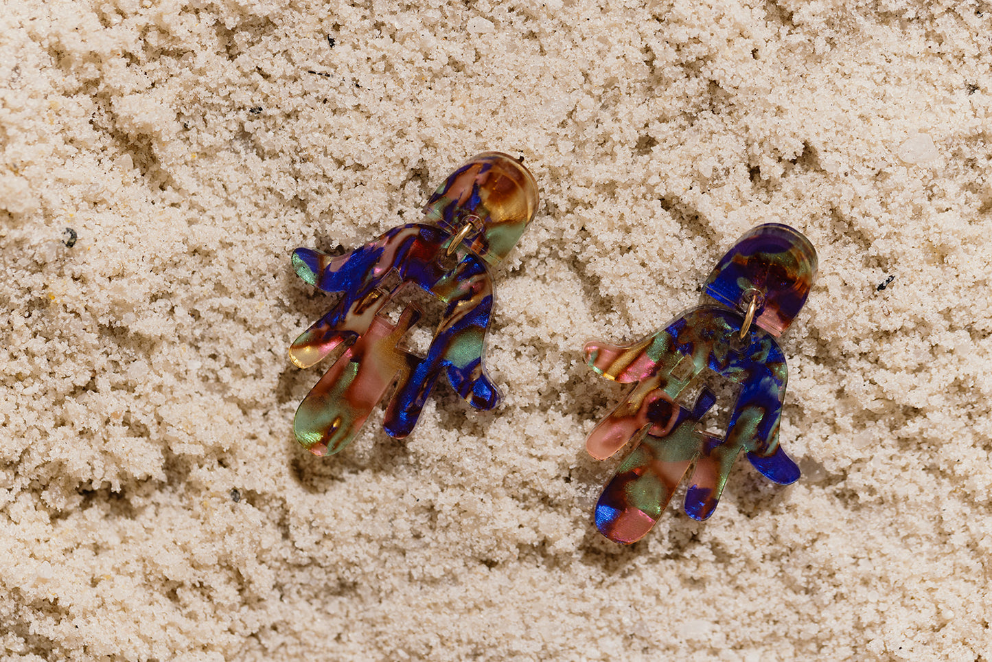 Maayan Hamsa Chai Earrings