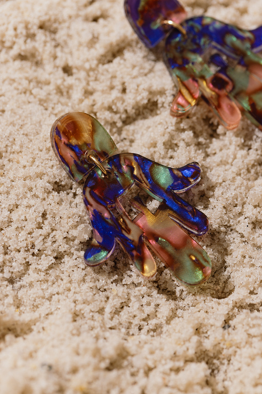 Maayan Hamsa Chai Earrings