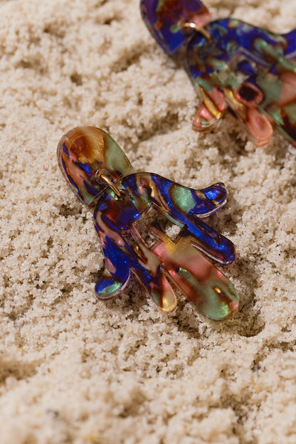 Maayan Hamsa Chai Earrings