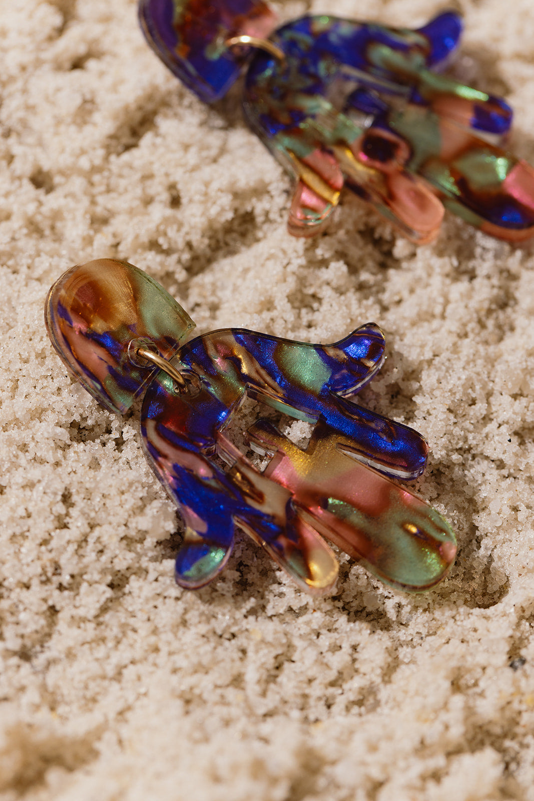 Maayan Hamsa Chai Earrings