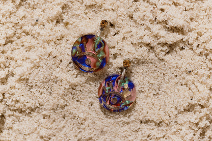 Ayin Hara Dangles - Sea Glass