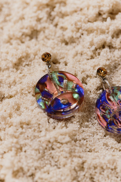 Ayin Hara Dangles - Sea Glass