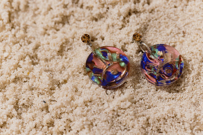 Ayin Hara Dangles - Sea Glass