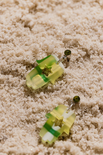 Hamsa Mini Dangles - Limonana