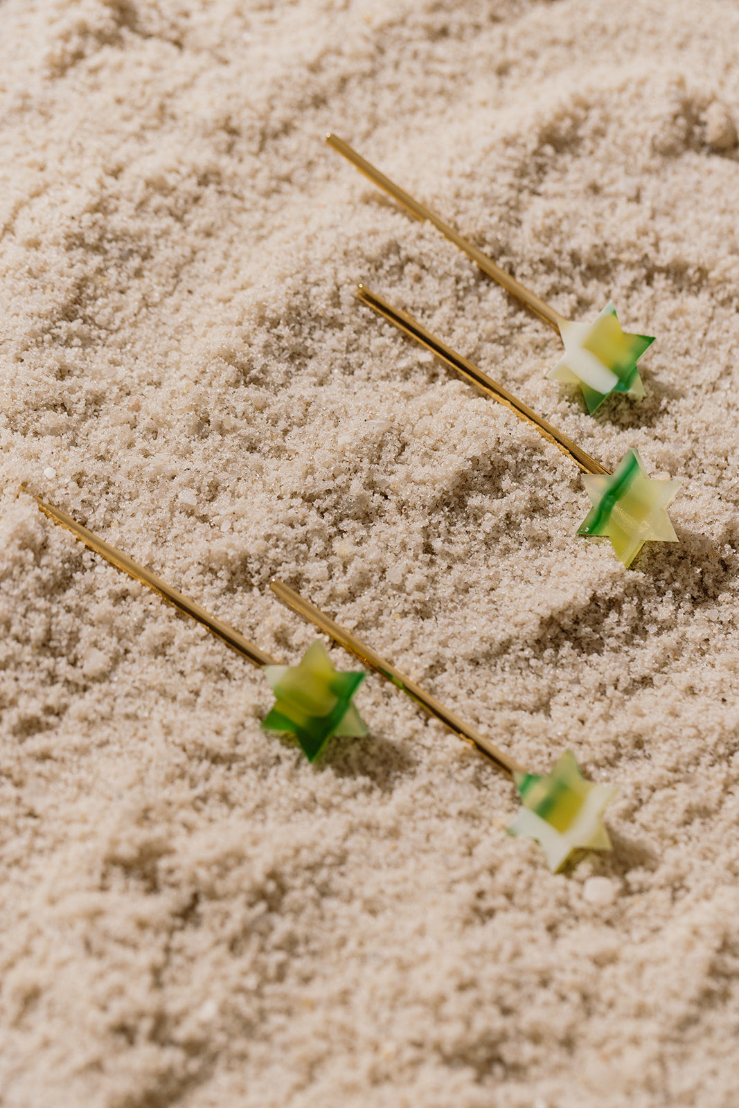 Jewish Star Hair Pin Set