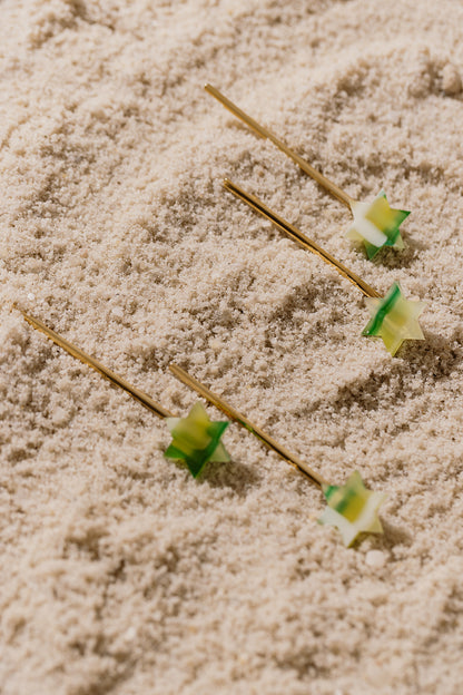 Jewish Star Hair Pin Set