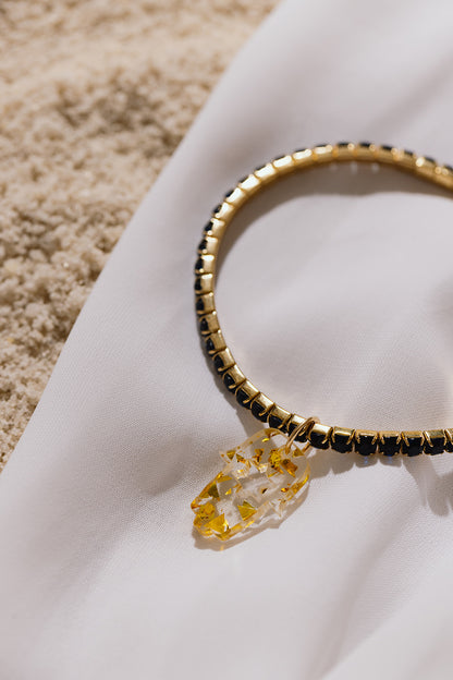 Romi Hamsa Rhinestone Bracelets