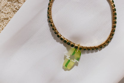 Romi Hamsa Rhinestone Bracelets