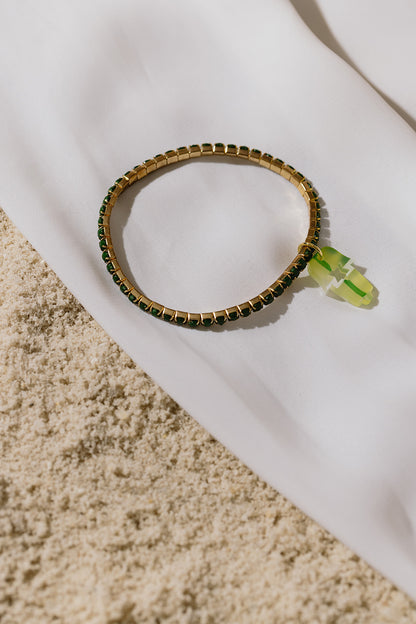 Romi Hamsa Rhinestone Bracelets