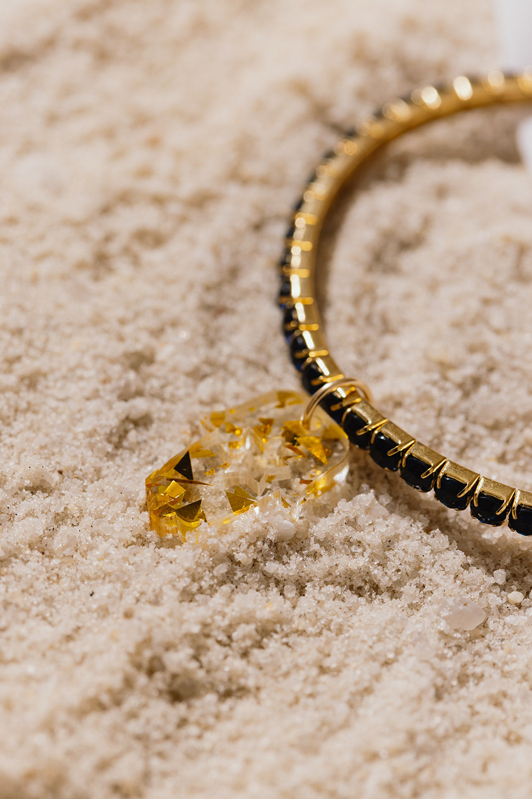 Romi Hamsa Rhinestone Bracelets