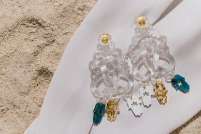 Jewish Sea Queen Earrings