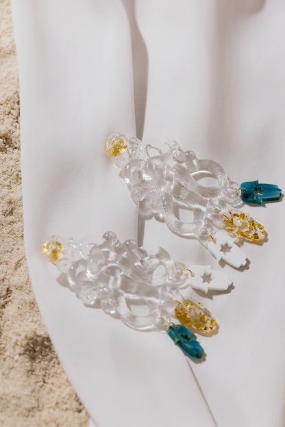 Jewish Sea Queen Earrings