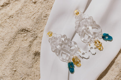 Jewish Sea Queen Earrings