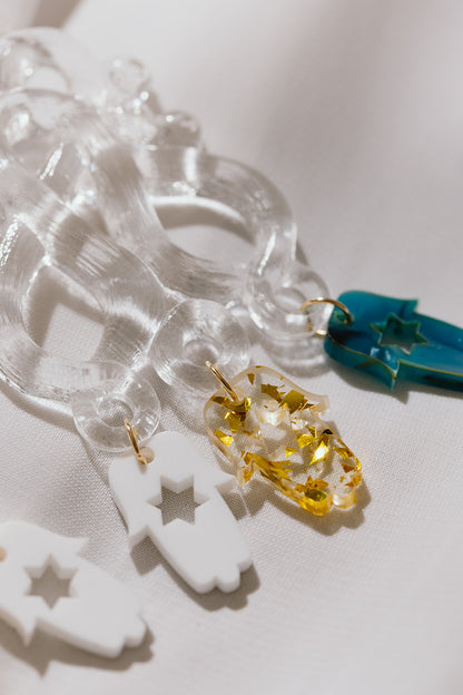 Jewish Sea Queen Earrings