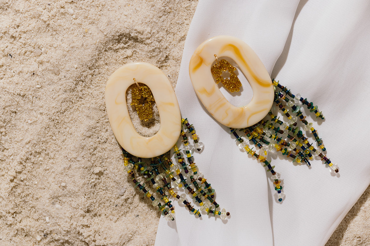 Midbar Fringe Earrings