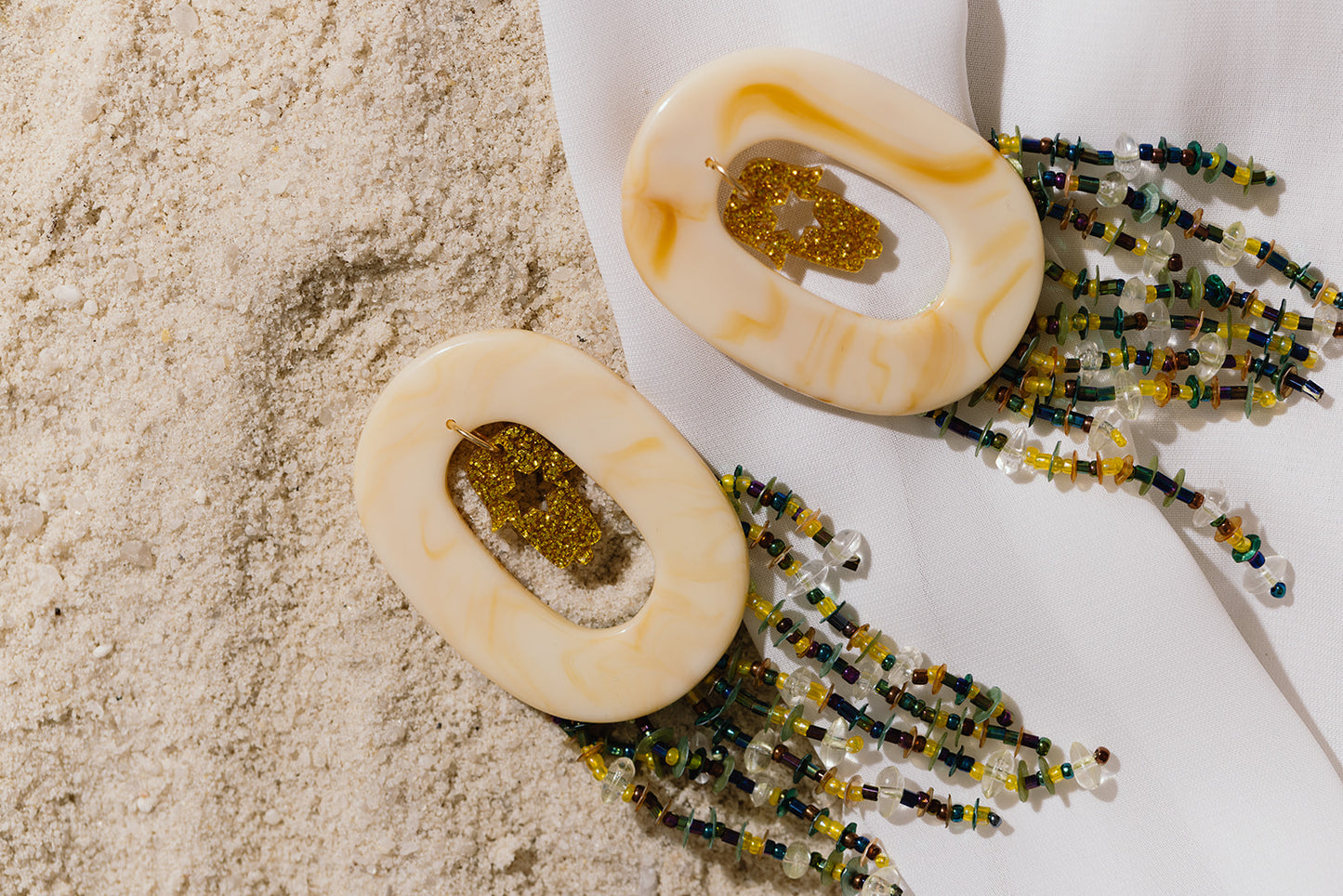 Midbar Fringe Earrings