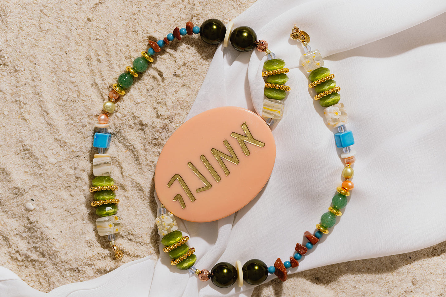 Emunah - Faith / Jewish Virtue Statement Necklace