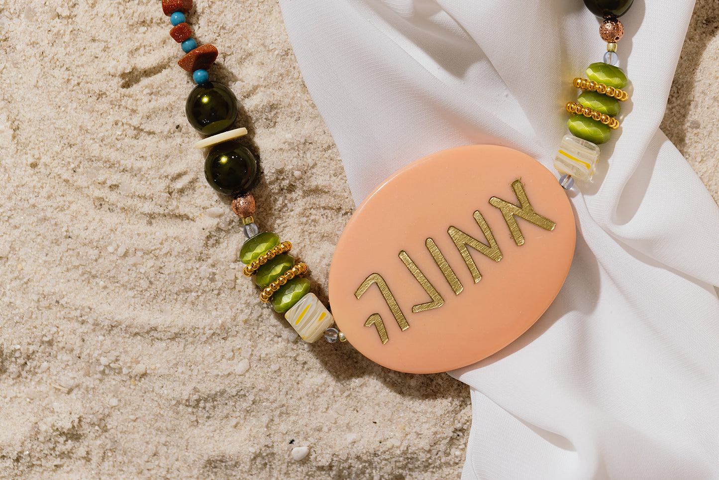 Emunah - Faith / Jewish Virtue Statement Necklace