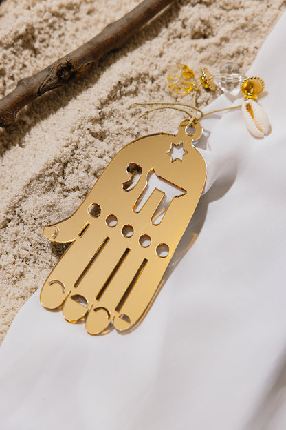 Chai חי Wall Hamsa