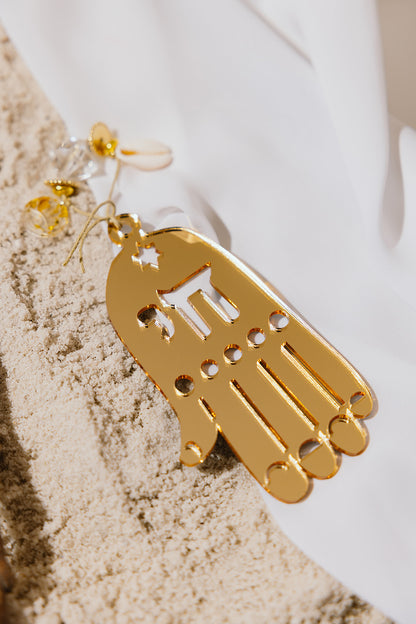 Chai חי Wall Hamsa