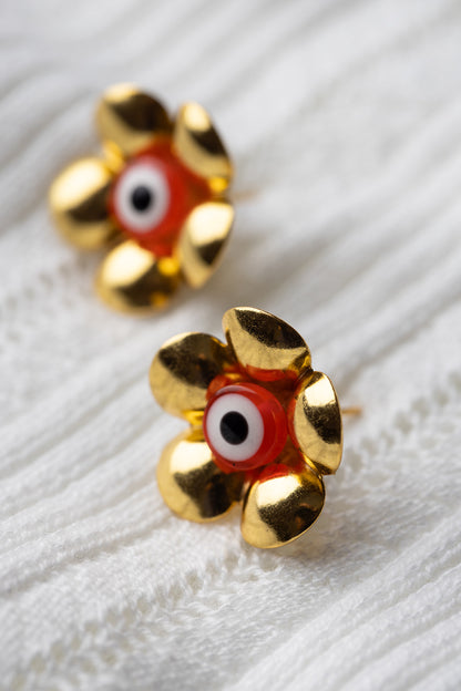 Anemones Floral Stud Earrings - 100% goes to California Wildfire Relief