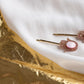 Hamsa Mother of Pearl Hair Pin Set ( Set of 2 )