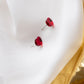 Extra Petite Pomegranate Stud Earrings