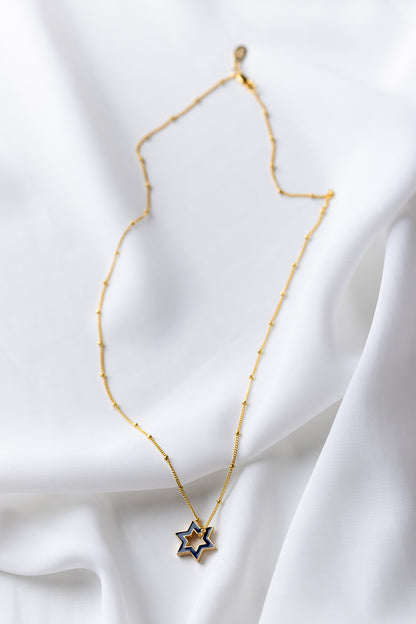 Beit Tidhar Floating Magen Necklace