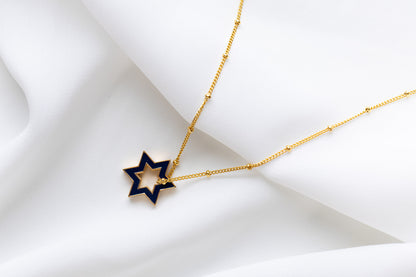 Beit Tidhar Floating Magen Necklace