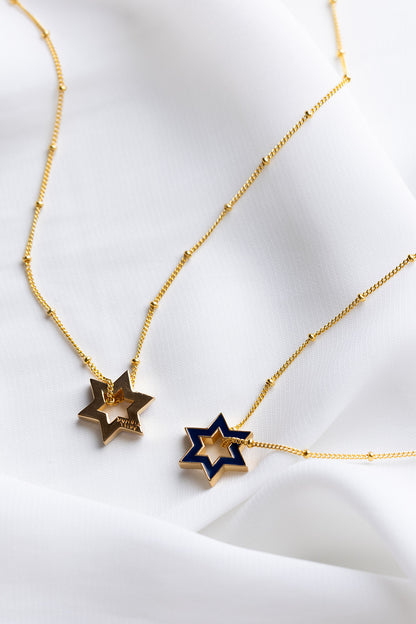 Beit Tidhar Floating Magen Necklace