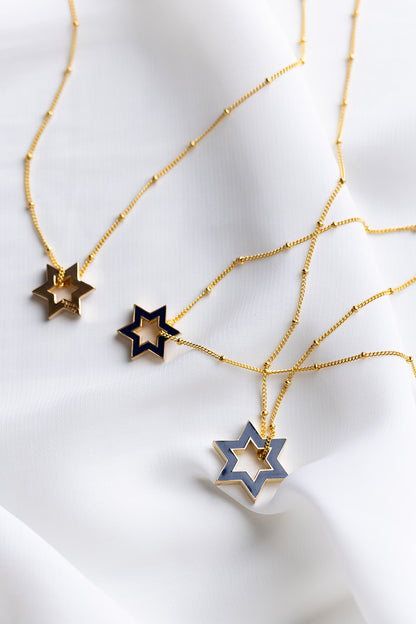 Beit Tidhar Floating Magen Necklace