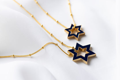 Beit Tidhar Floating Magen Necklace