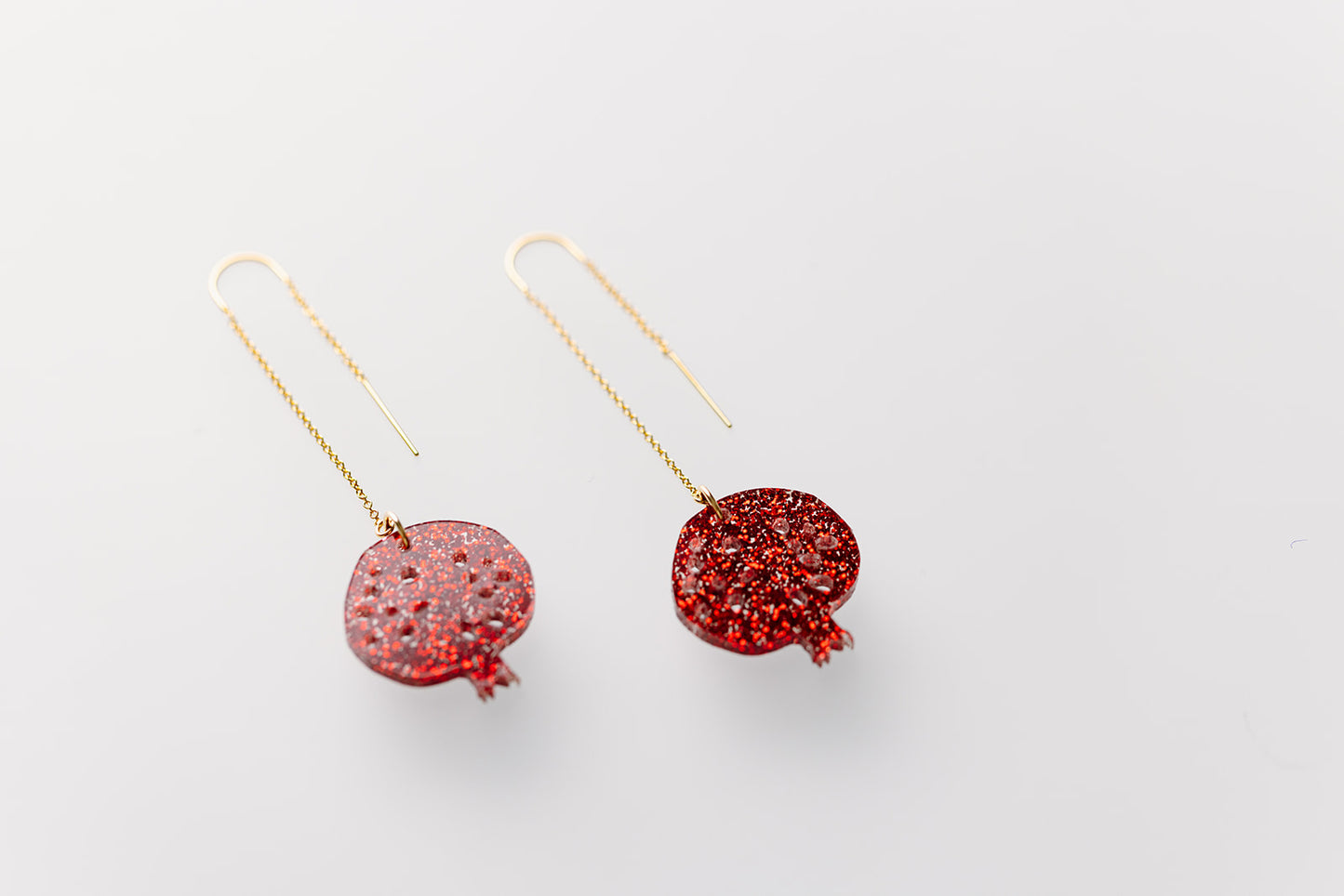 Pomegranate Threaders Red Glitter