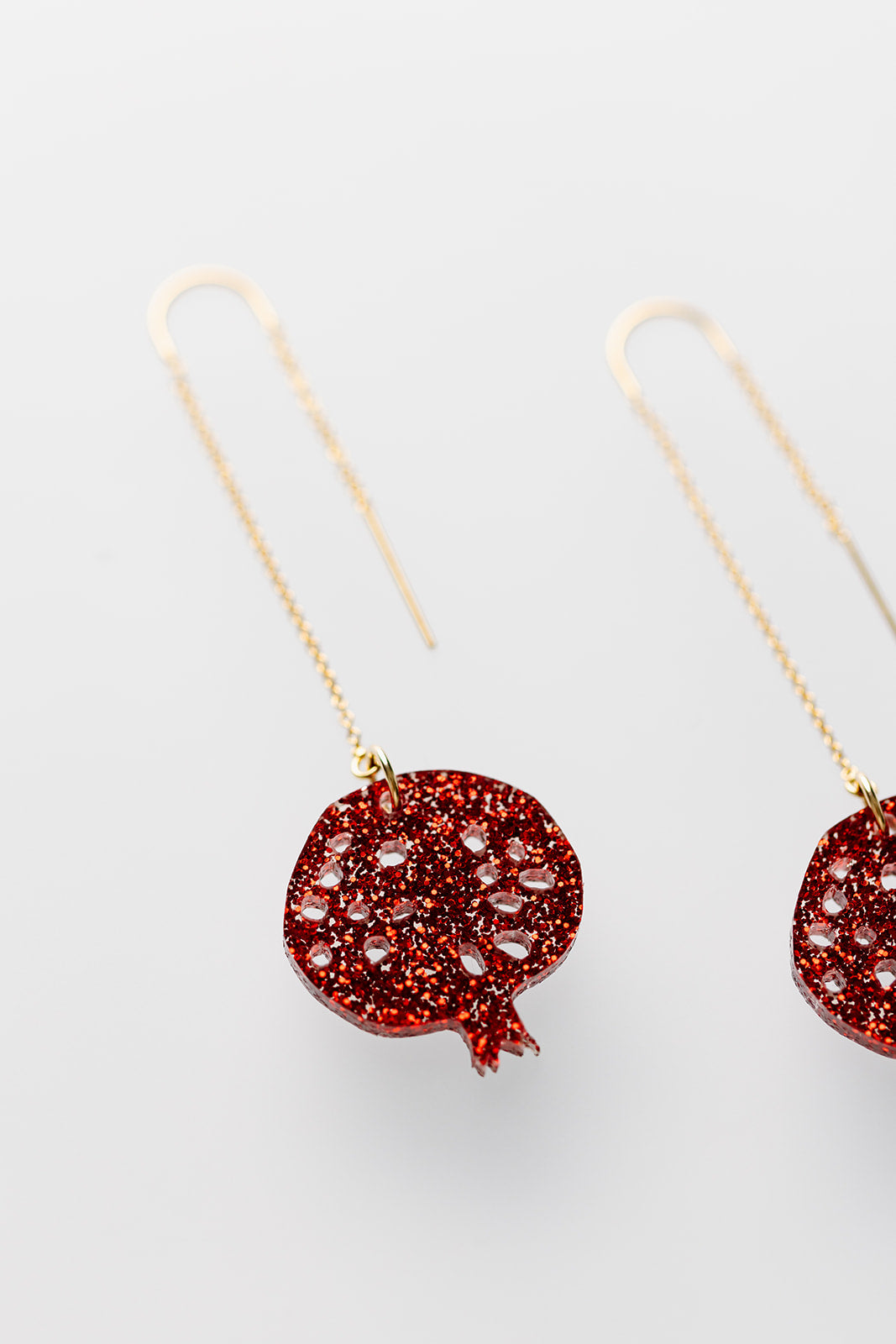 Pomegranate Threaders Red Glitter