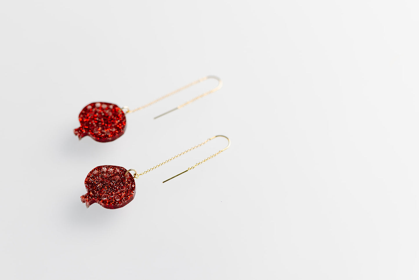 Pomegranate Threaders Red Glitter