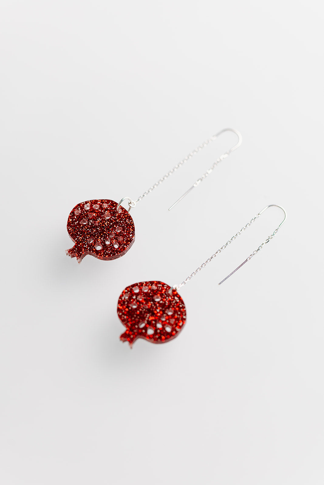Pomegranate Threaders Red Glitter
