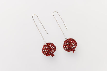 Pomegranate Threaders Red Glitter