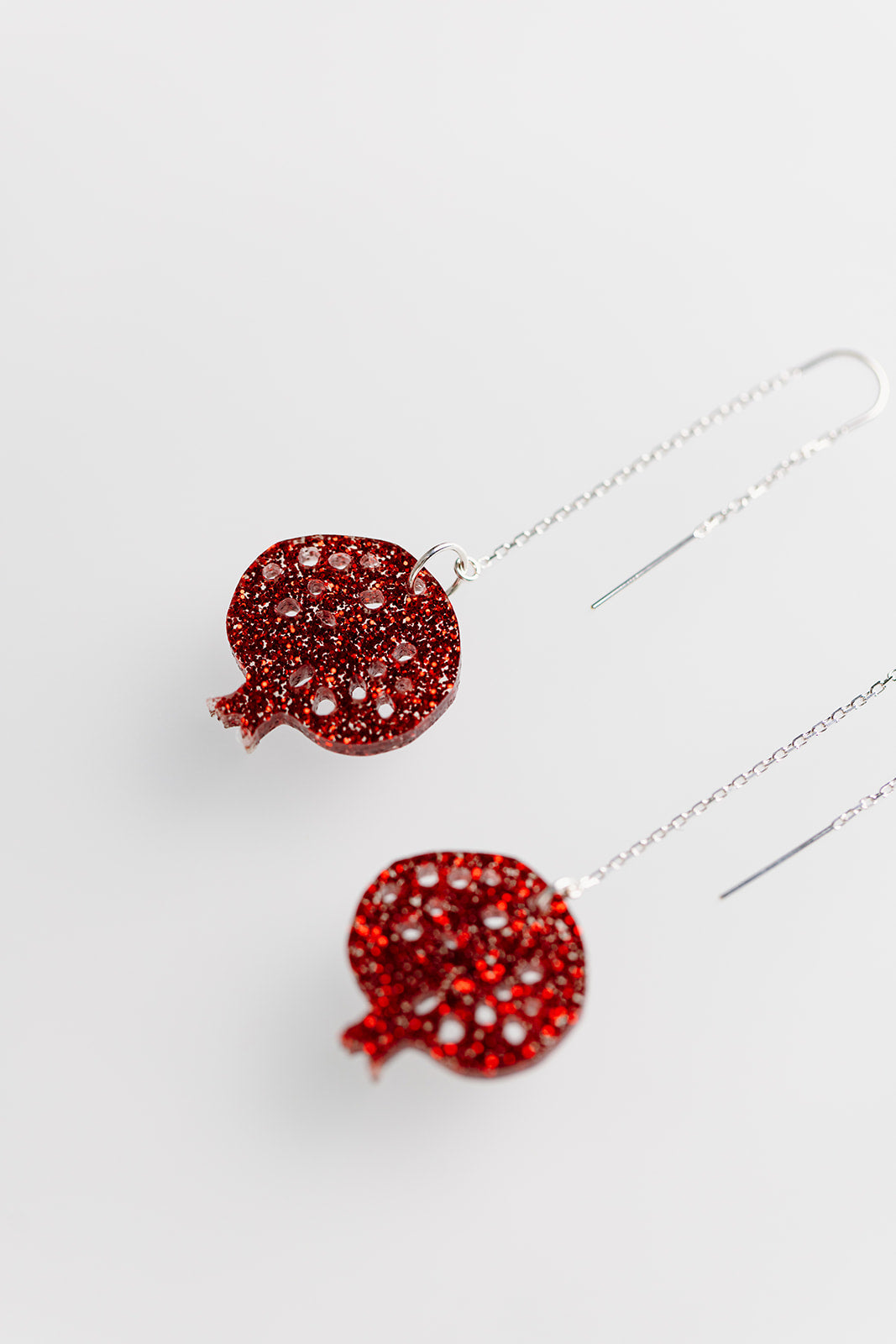 Pomegranate Threaders Red Glitter