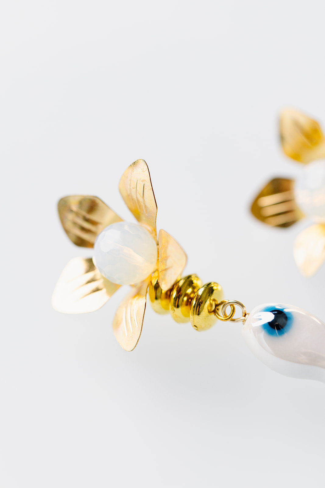 Odelia Fish & Hamsa Earrings