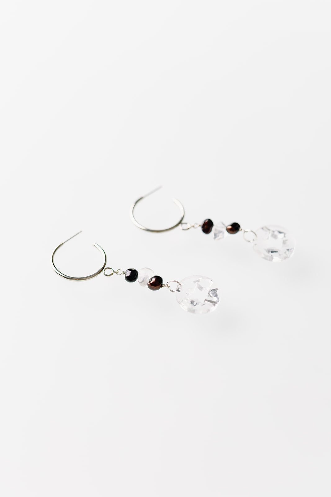 Rina Jewish Star Medallion Earrings