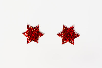 Mini Magens - Red Glitter