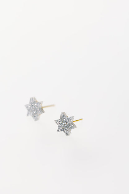 Mini Magens - Silver Glitter