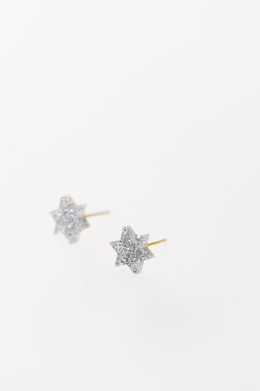 Mini Magens - Silver Glitter